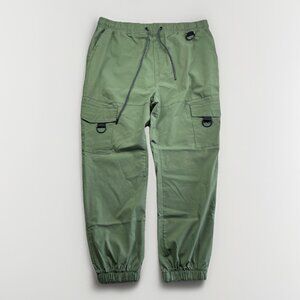 RGSTR Military Green Cargo Joggers Pants Tech Pockets Drawstring Mens 2X